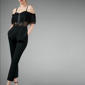 Black lace Express size 4 pant suit! 🖤